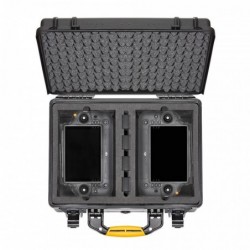 Valise de protection pour 2 dji rc plus controller et batteries wb37 - hprc2500