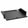 Adam Hall - 19" Rack Tray 2U | with pull-out rails