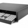 Adam Hall - Étagère Rackable pour Clavier Ordinateur 19"